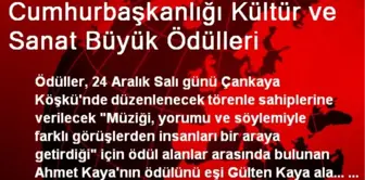 Cumhurbaşkanlığı Kültür ve Sanat Büyük Ödülleri