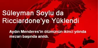 Süleyman Soylu da Ricciardone'ye Yüklendi