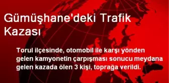 Gümüşhane'deki Trafik Kazası