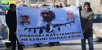 Roboski İçin Tabutlu Protesto