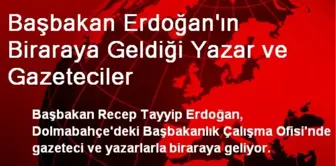 Başbakan Erdoğan'ın Biraraya Geldiği Yazar ve Gazeteciler