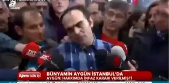 Bünyamin Aygün İstanbul'da