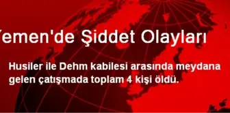 Yemen'de Şiddet Olayları