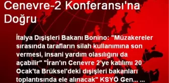 Cenevre-2 Konferansı'na Doğru