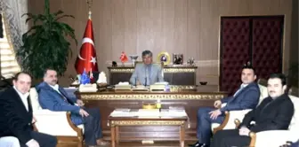 Bisiad Heyeti Vali Akpınar'ı Ziyaret Etti