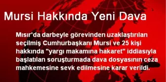 Mursi Hakkında Yeni Dava