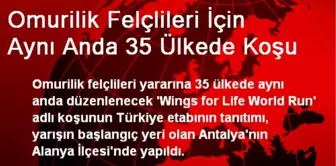 Omurilik Felçlileri İçin Aynı Anda 35 Ülkede Koşu