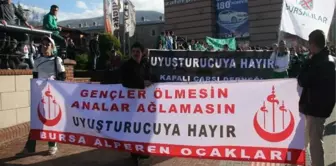 Bursaspor Taraftarları Uyuşturucuya 'Dur' Demek İçin Yürüdü