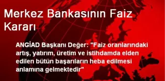 Merkez Bankasının Faiz Kararı