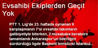 Evsahibi Ekiplerden Geçit Yok