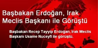 Başbakan Erdoğan, Irak Meclis Başkanı ile Görüştü