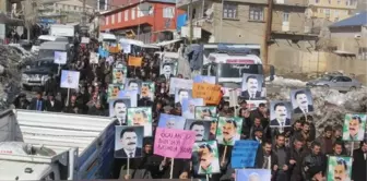 Başkale'de 15 Şubat Protestosu