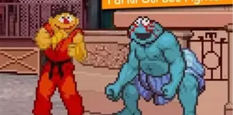 Susam Sokağı Karakterleri Street Fighter Dövüşçüsü Olsaydı...