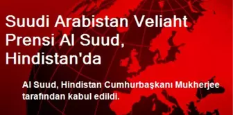 Suudi Arabistan Veliaht Prensi Al Suud, Hindistan'da