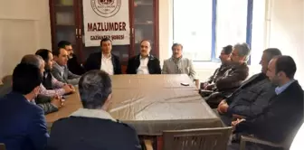 Belediye Başkan Adayları Mazlumder Gaziantep Şubesini Ziyaret Etti