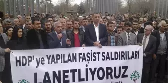 Batman'da HDP'ye Yapılan Saldırı Kınandı