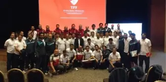 UEFA A ve B Lisans Kurslarının İlk Etapları Tamamlandı