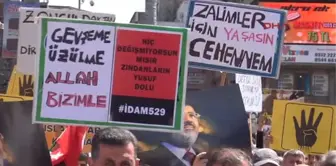 Zonguldak'ta Mısır Protestosu