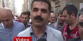 Hüseyin Aygün Taksim'de Ateş Püskürdü