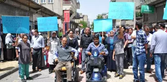 Kaldırım İşgali Protesto Edildi