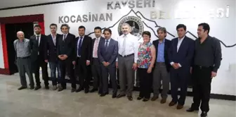 Kayseri Gazeteciler Cemiyeti, Kocasinan Belediye Başkanı Yıldız'ı Ziyaret Etti