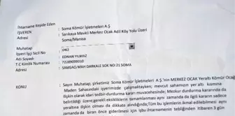 Soma'da Maden İşçilerine İhtarname Şoku