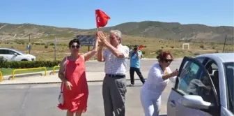 Lütfü Sancar'a Foça'da Coşkulu Karşılama