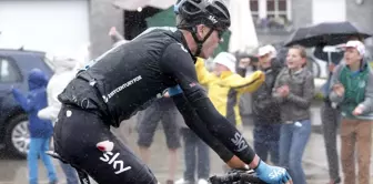 Chris Froome, Fransa Bisiklet Turu'nda Çekildi