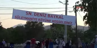 Deniz Baykal Akseki'de İftar Yemeğine Katıldı