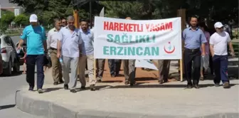 Erzincan Sağlıklı Yaşam İçin Yürüyor