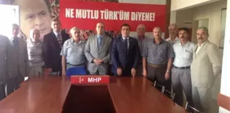 Alpu Kaymakamı Doğu'dan MHP İl Başkanlığına Ziyaret