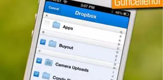 Dropbox, Touch Id'yi Destekliyor