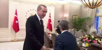 Erdoğan,mustafa Abdülcemil Kırımoğlu'nu Kabul Etti