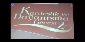 Sivas'ta 'Kardeşlik ve Dayanışma Gecesi' Düzenlendi