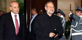 İran Meclis Başkanı Laricani, Nasrallah'la Görüştü