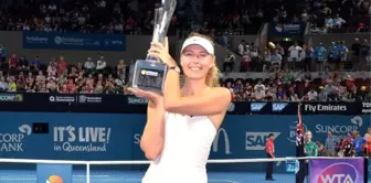 Maria Sharapova Kadınlar Brisbane'nin Şampiyonu Oldu