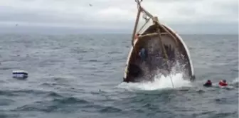 Samsun'da Avcıları Taşıyan Teknenin Alabora Olması