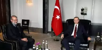 Erdoğan, İran Meclis Başkanı Ali Laricani'yi Kabul Etti