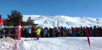 Erciyes'te Tatilci Yoğunluğu