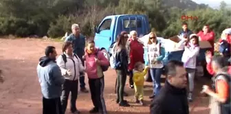 Bodrum Kisebükü'nde Çevrecilerden Defileli Protesto