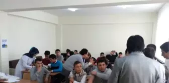 Hüyük'te Öğrenciler Sağlık Taramasından Geçti