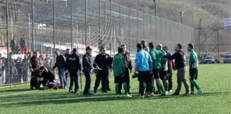 Giresun'da Amatör Maçta Kavga