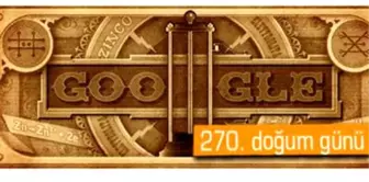 Google'dan Alessandro Volta İçin Doodle