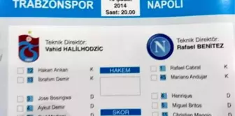 Trabzonspor – Napoli Notları