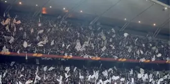 Olimpiyat Stadında Beşiktaş Coşkusu