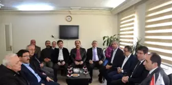 Rektör Alkan'dan AK Parti ve Sendikalara Ziyaret