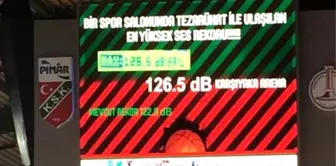 Pınar Karşıyaka, Galatasaray'ın Desibel Rekorunu Kırdı