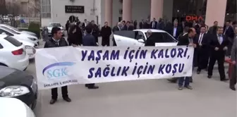 Şanlıurfa - 200 Kişinin Katıldığı 2 Kilometrelik Yürüyüşü 15 Kişi Tamamladı