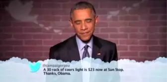 President Obama Reads Mean Tweets