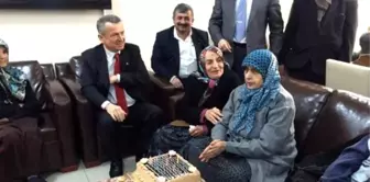 Başkan Kantarcı'dan Yaşlılara Ziyaret